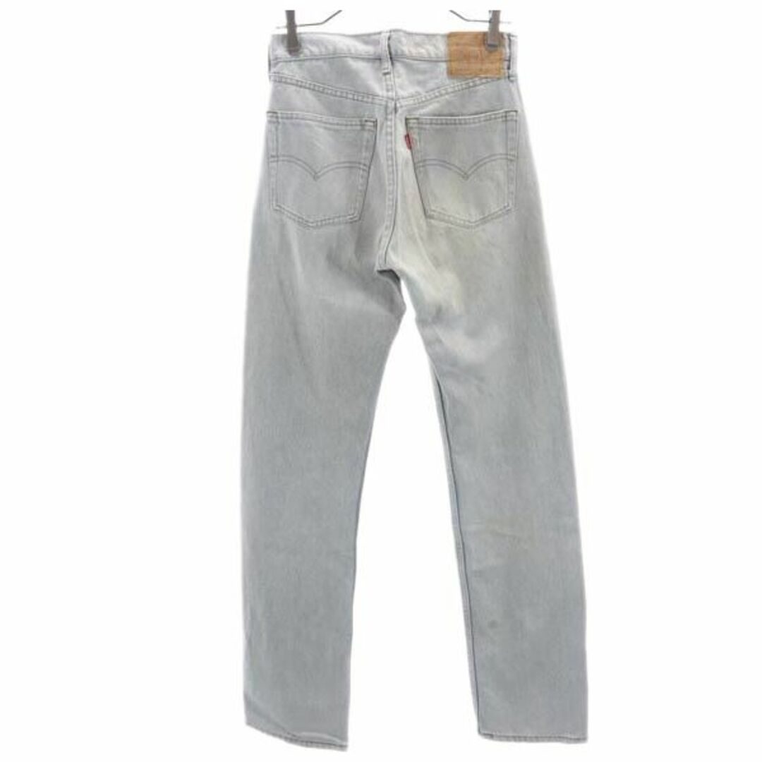 リーバイス 90s ハイウエスト ストレート デニムパンツ W29 薄いグレー Levi's メンズ 【中古】 【230102】