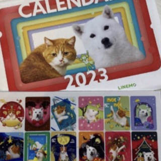 ソフトバンク(Softbank)の2023年  (令和5年)ソフトバンク卓上カレンダー(キャラクターグッズ)