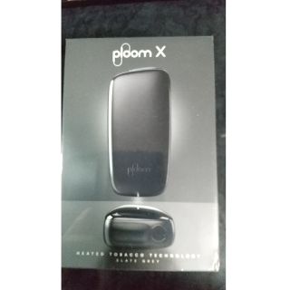 プルームテック(PloomTECH)のPloom X シルバー スレートグレイ スターターキット(その他)