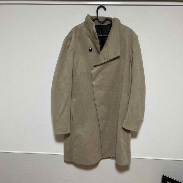 ZARA(ザラ)のZARA ロングコート メンズのジャケット/アウター(チェスターコート)の商品写真