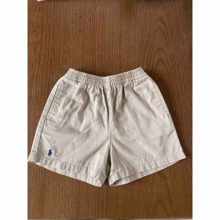 ポロラルフローレン(POLO RALPH LAUREN)のポロラルフローレン　ショートパンツ　オフホワイト　100(パンツ/スパッツ)