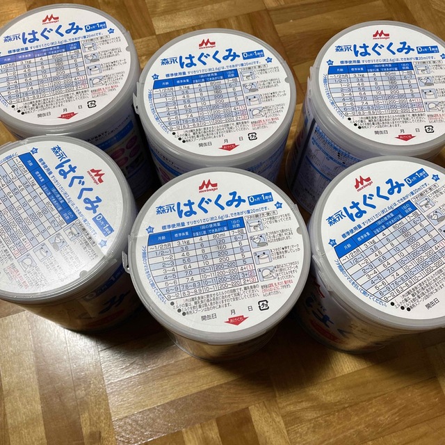 国産得価 森永乳業 森永 はぐくみ 800g ミルク缶 6缶 大缶の通販 by なずな｜モリナガニュウギョウならラクマ 