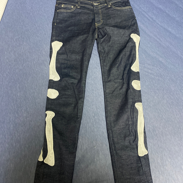 mnml ミニマル　Skeleton Skinny Denim 2