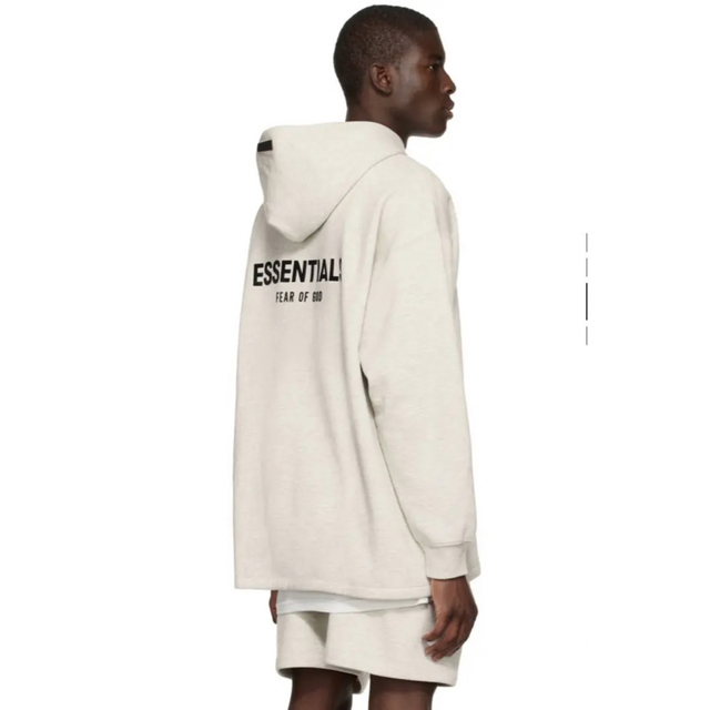 FEAR OF GOD ESSENTIALS パーカー フーディー ホワイト M