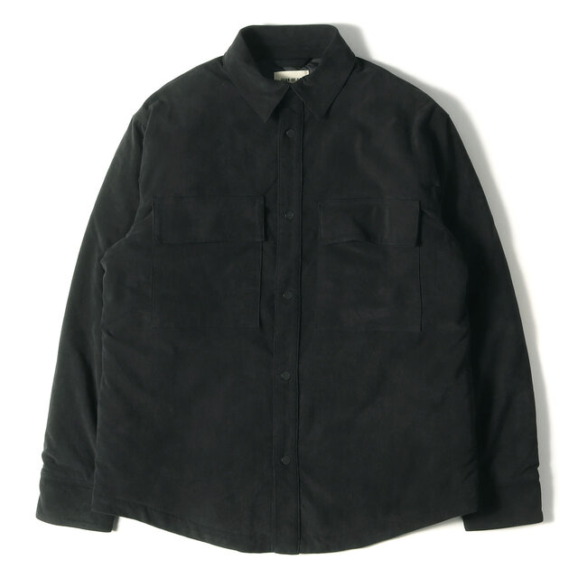 開店記念セール!】 ブラック 19AW Jacket Shirt Ultrasuede