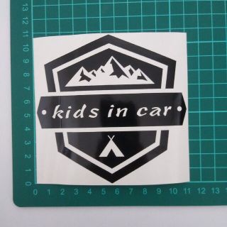 キッズインカー　カッティングステッカー(車外アクセサリ)