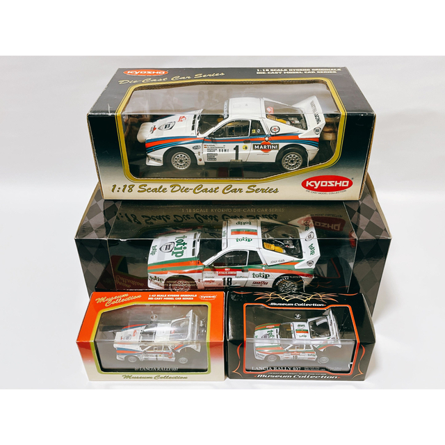 憧れ KYOSHO京商 1/18 ランチア037 lancia 1 4台セット ミニカー - www