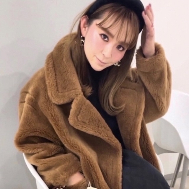 S Max Mara - 最終値下げmaxmara風 テディベアコート Sサイズの通販 by