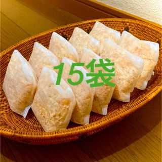 熊本県産ヒノキ　無添加　無着色　無垢材　15袋(玄関収納)