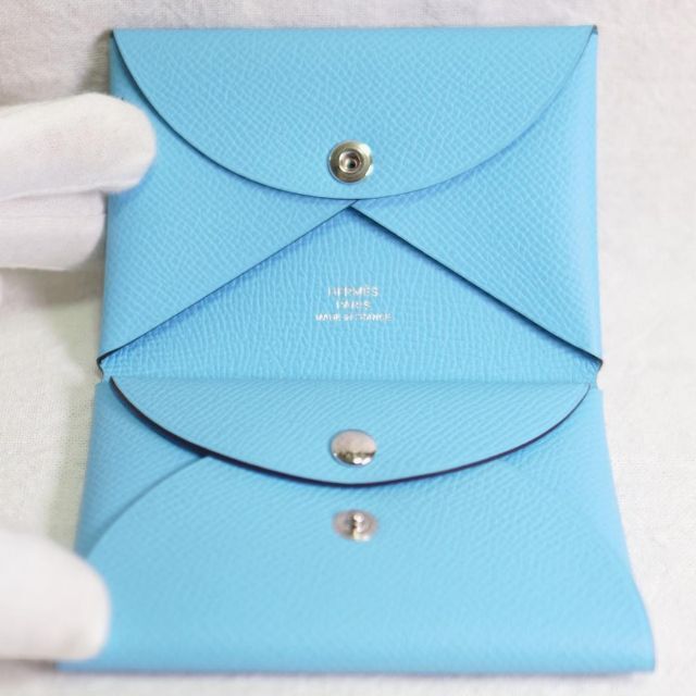店内全品ポイント2倍!! エルメス HERMES カルヴィデュオ セレステ