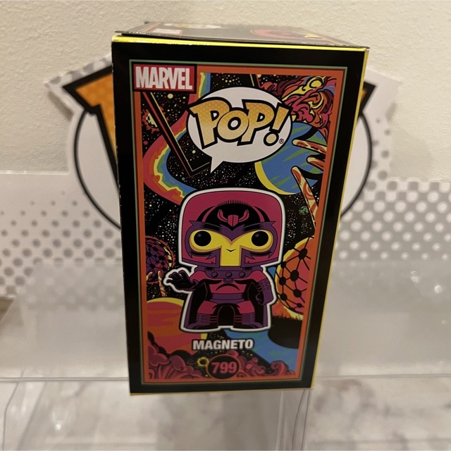 MARVEL - レアFUNKO POP! マーベル マグニート ブラックライト限定版の