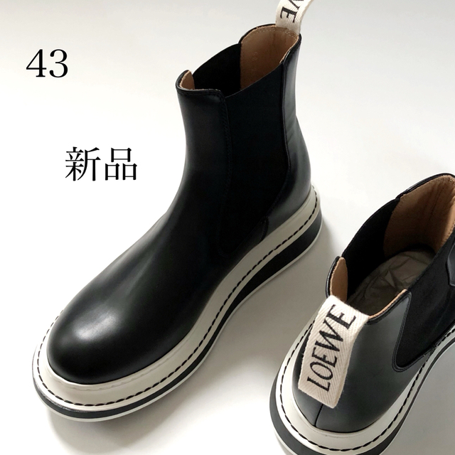 超美品 LOEWE - 新品 43 LOEWE ロエベ サイドゴアブーツ チェルシー