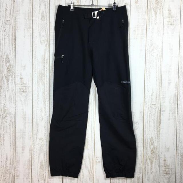 MENs 32 パタゴニア アルパイン ガイド パンツ ALPINE GUIDE PANTS ポーラテック パワーシールド 冬期向け ソフトシェル  PATAGONIA 83950 BLK Black ブラック系