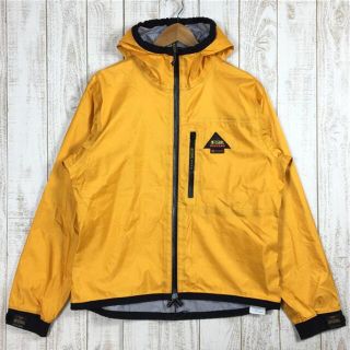 MENs M  インテグラルデザイン 2010 レイン ジャケット Rain Jacket eVent 3レイヤー 防水 レインシェル フーディ ブランド消滅 入手困難 ウルトラライト INTEGRAL DESIGNS オレンジ系(その他)