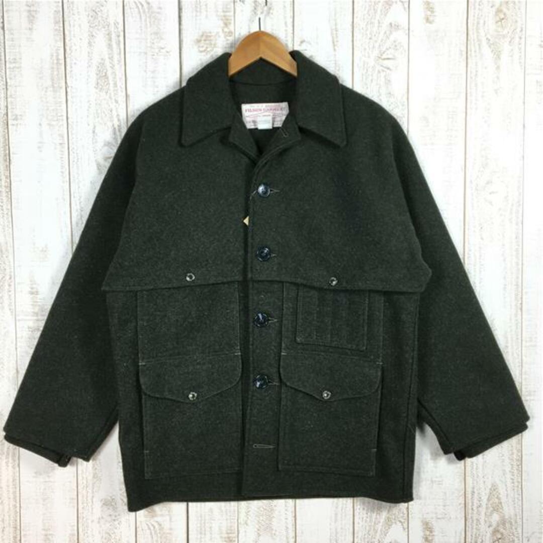 FILSON - MENs 38  フィルソン 1990s ダブル マッキノー クルーザー Double Mackinaw Cruiser マッキーノ ウール ジャケット アメリカ製 FILSON 83 グリーン系