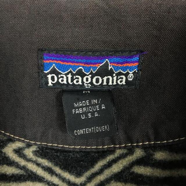 MENs M パタゴニア 1990s ヌエボ レンジ コート NUEVO RANGE COAT ブルズアイ アメリカ製 生産終了モデル 入手困難  PATAGONIA 27041 ブラウン系