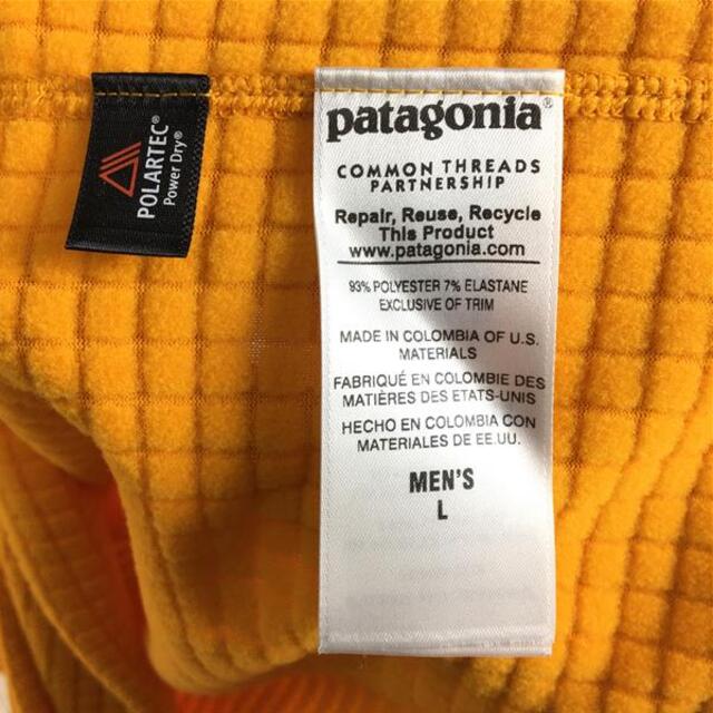 MENs L  パタゴニア R1 フーディ R1 HOODY レギュレーター ポーラテック パワードライ フリース ジャケット PATAGONIA 40074 SPTO Sporty Orange オレンジ系