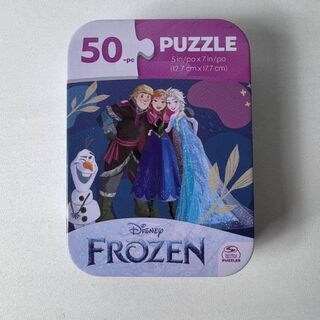 パズル ディズニー プリンセス アナと雪の女王 50ピース 缶