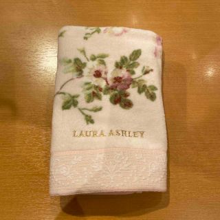 ローラアシュレイ(LAURA ASHLEY)のローラアシュレイウォッシュタオルピンク(タオル/バス用品)