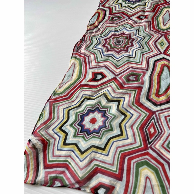 Sybilla(シビラ)のシフォンスカーフ　シビラ　柄　シルク レディースのファッション小物(バンダナ/スカーフ)の商品写真