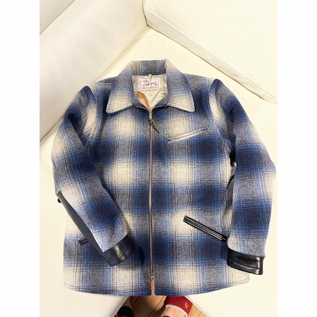 subculture OMBRE CHECK WOOLSPORT JACKET