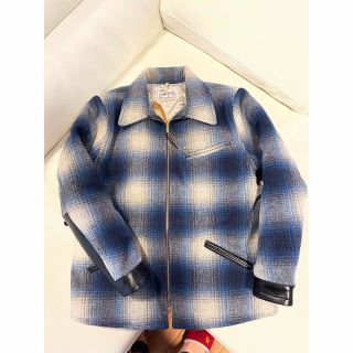 subculture OMBRE CHECK WOOLSPORT JACKET(ブルゾン)