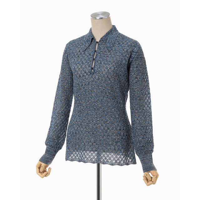 mame(マメ)の1/18まで新品mame Multi-Pattern Knitted Shirt レディースのトップス(ニット/セーター)の商品写真