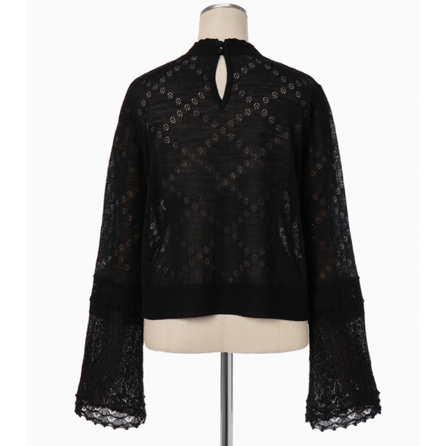 新品mame Floral Cut-Jacquard Top