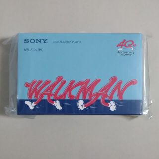 新品未開封　SONY NW-A100TPS WALKMAN 40周年