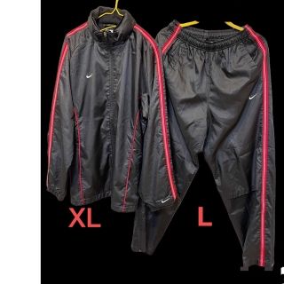 ナイキ(NIKE)のXL セットアップジャージ ナイロン シャカシャカ 上下 NIKE(ジャージ)