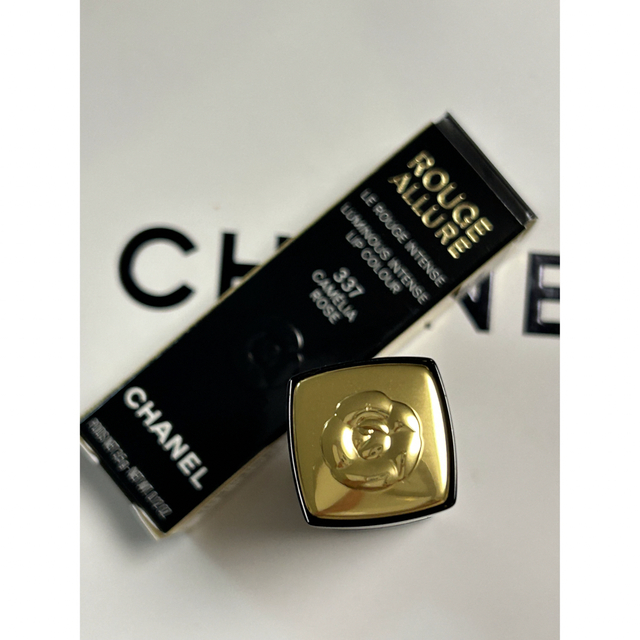 CHANEL(シャネル)のCHANEL ルージュアリュール337 カメリアローズドゥシャネル コスメ/美容のベースメイク/化粧品(口紅)の商品写真