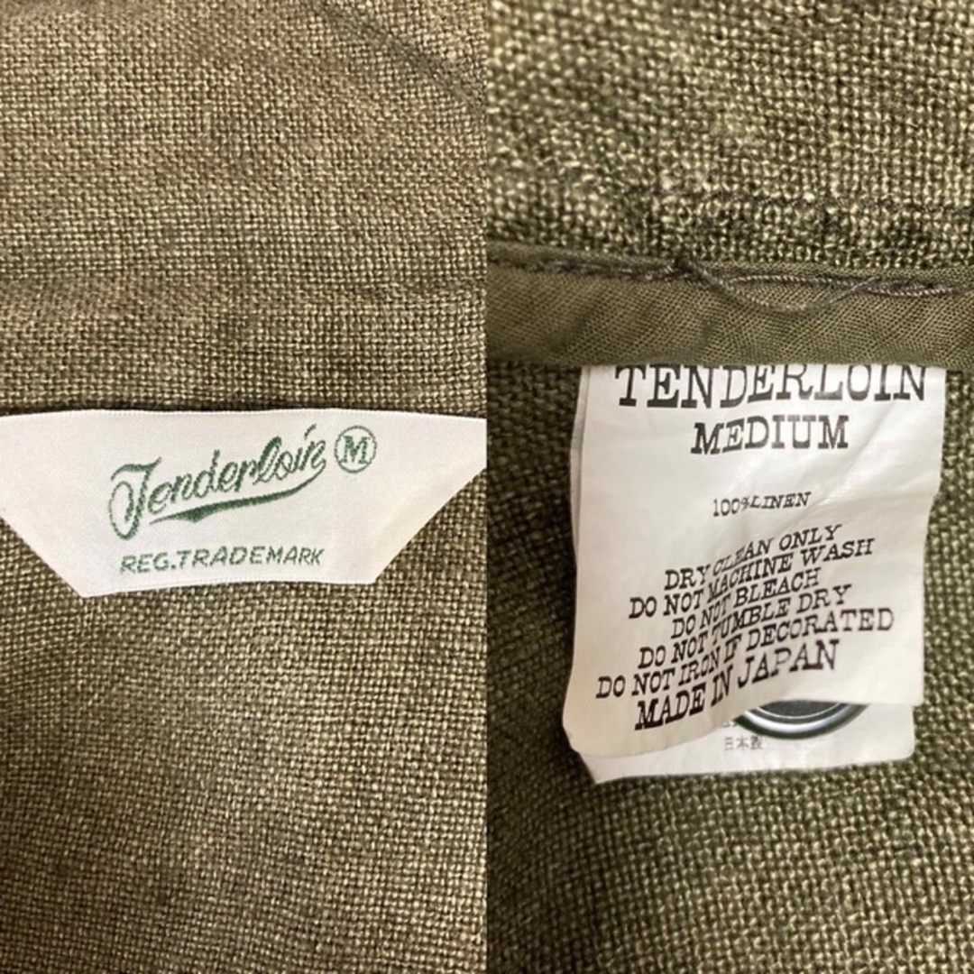 19SS テンダーロイン リネン スウィング トップ ジャケット 定番人気