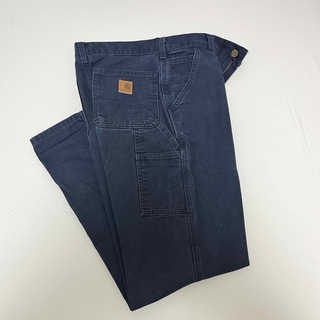 カーハート(carhartt)の28×32 Carhartt Navy ワークパンツ(ワークパンツ/カーゴパンツ)