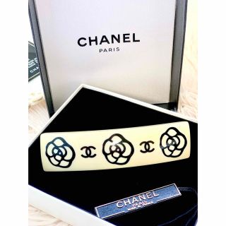 【未使用品!送料無料!!】CHANEL シャネル バレッタ カメリア ココマーク