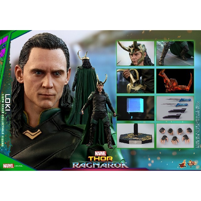 MARVEL(マーベル)のホットトイズ ロキ ラグナロク バトルロイアル エンタメ/ホビーのフィギュア(アメコミ)の商品写真