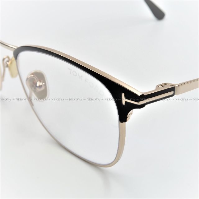 TOM FORD TF5750-B 001 メガネ ブルーライトカット ゴールド 8