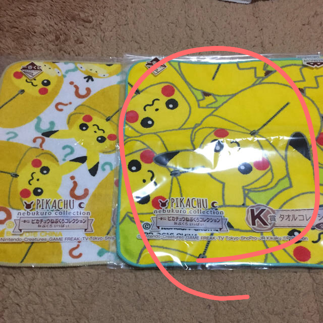 ポケモン 一番くじ K賞 エンタメ/ホビーのアニメグッズ(タオル)の商品写真