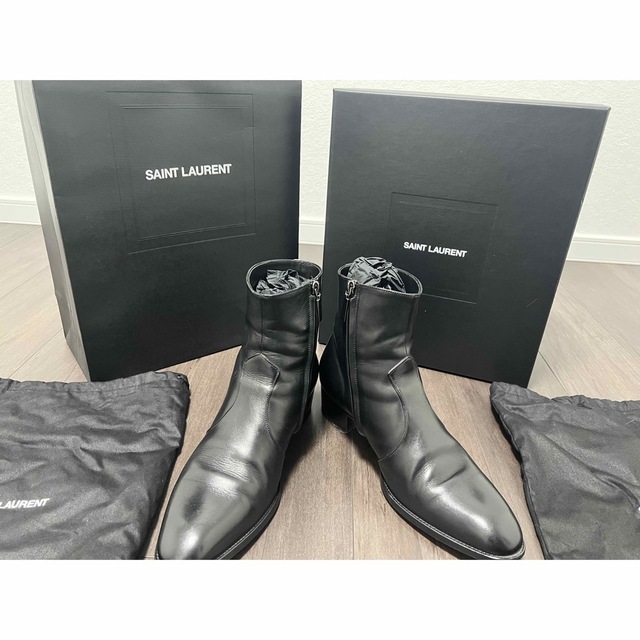 Saint Laurent Parisサンローラン ジョニーブーツ サイドジップ