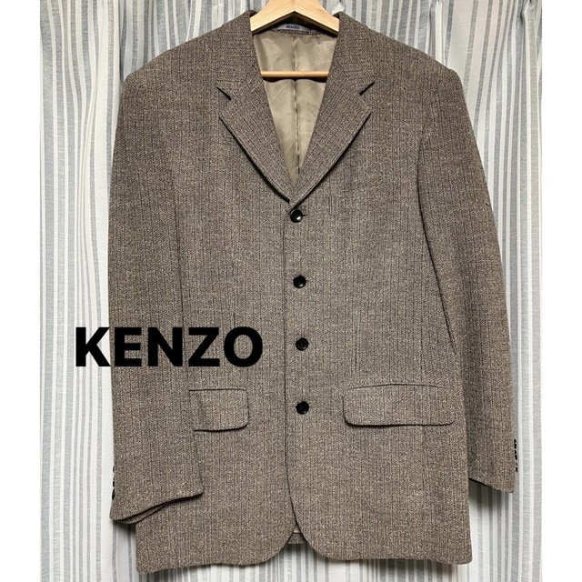 KENZO HOMME 4つボタン テーラードジャケット クリーニング済