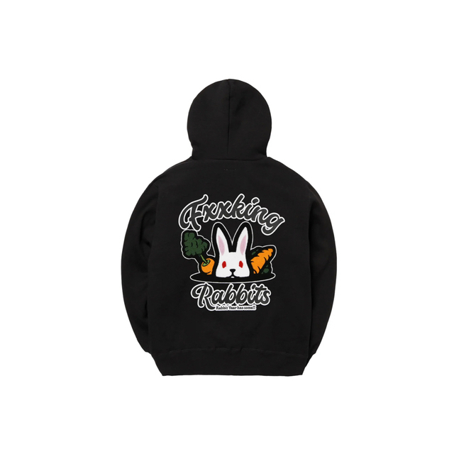 #FR2 月桃 Chenille Rabbit Hoodie