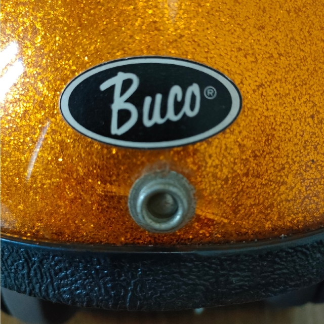 BUCO　ヘルメット　ゴールド 自動車/バイクのバイク(ヘルメット/シールド)の商品写真