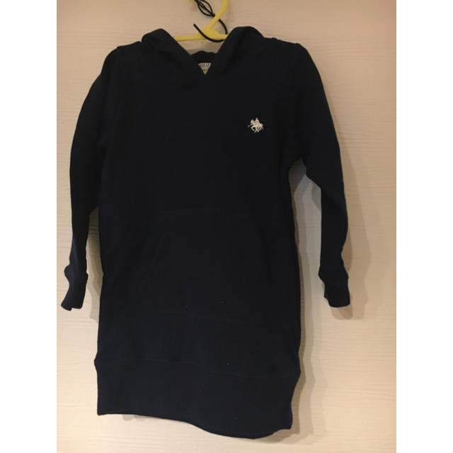 Polo Club(ポロクラブ)のパーカーワンピース キッズ/ベビー/マタニティのキッズ服女の子用(90cm~)(ワンピース)の商品写真