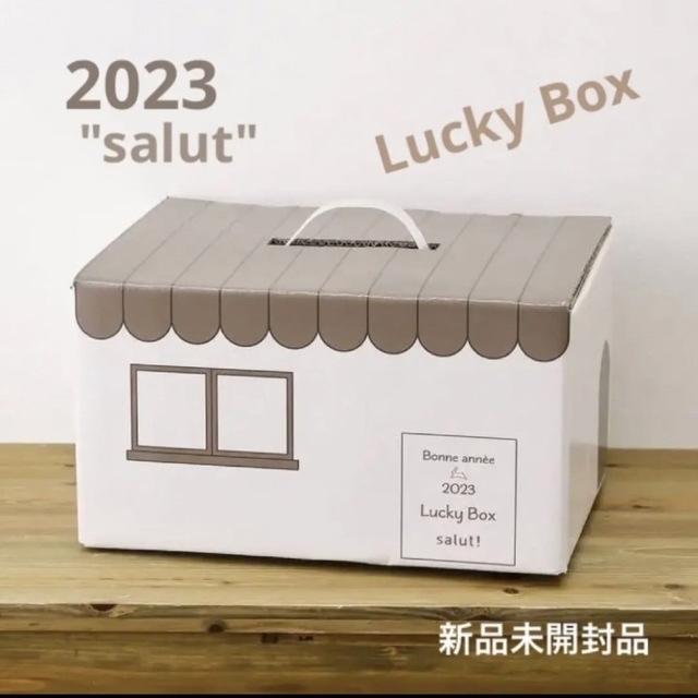 salut 2023 福袋 おうち メイク アクセケース  サリュ 雑貨 ミラー