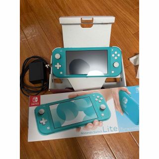 ニンテンドースイッチ(Nintendo Switch)のコバライネン様専用　Nintendo switch light 美品(携帯用ゲーム機本体)