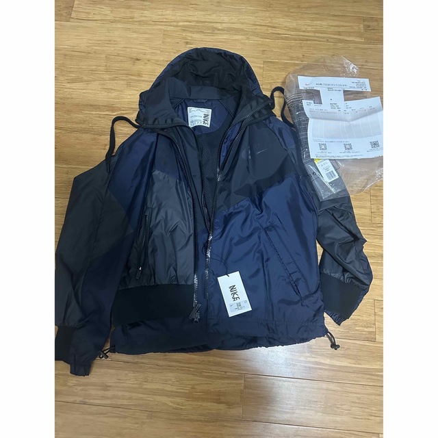 CD6298-010カラー正規sacai × NIKE サカイ ナイキ  Anorak アノラBlack