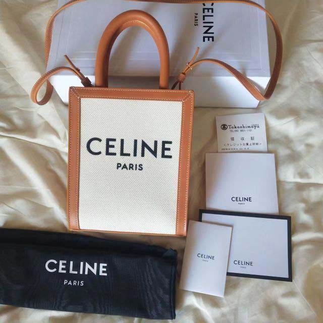安い購入 ☆ほぼ新品☆ CELINEプリント入りキャンバス カーフスキン & ショルダーバッグ 安い購入 ☆ほぼ新品☆ CELINEプリント入りキャンバス カーフスキン & ショルダーバッグ