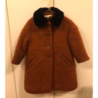 （美品）caramel コート　3y 緑　チェック