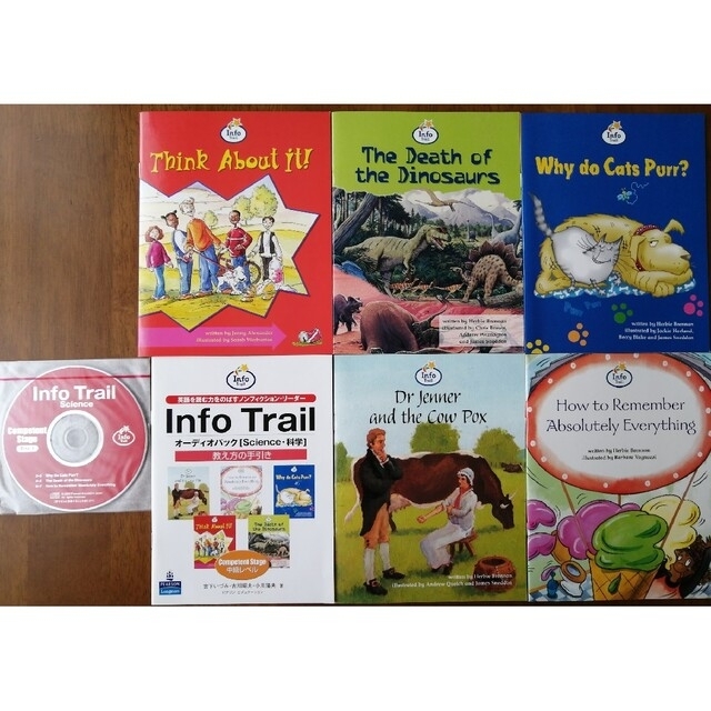 人気商品!! 廃盤品☆Info Trail ☆科学☆中級レベル Info Trail オーディオパック History 歴史 中級レベル