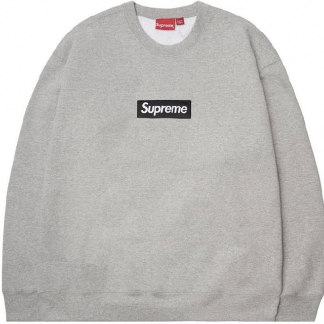 Supreme BOX LOGO Sweatshirt Navy Mサイズ