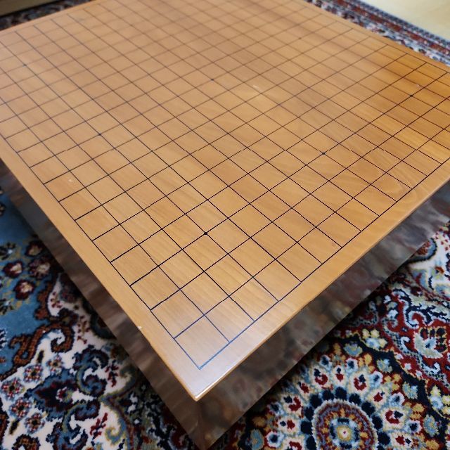 囲碁盤　碁盤　天然木 エンタメ/ホビーのテーブルゲーム/ホビー(囲碁/将棋)の商品写真